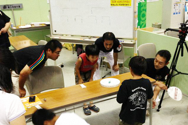 子どもコマ大戦2013の様子