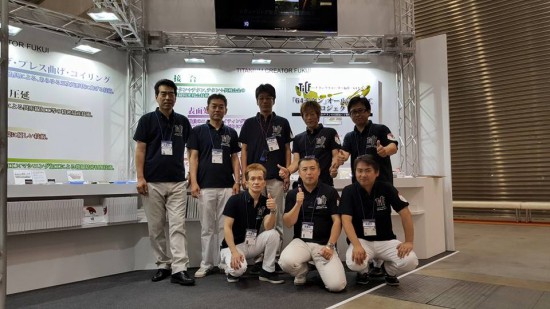 機械要素技術展の様子(正面)